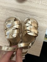 Detské topánočky zlaté