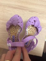Detské topánočky fialové
