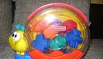 Spievajuci slimak - vkladačka Fisher Price